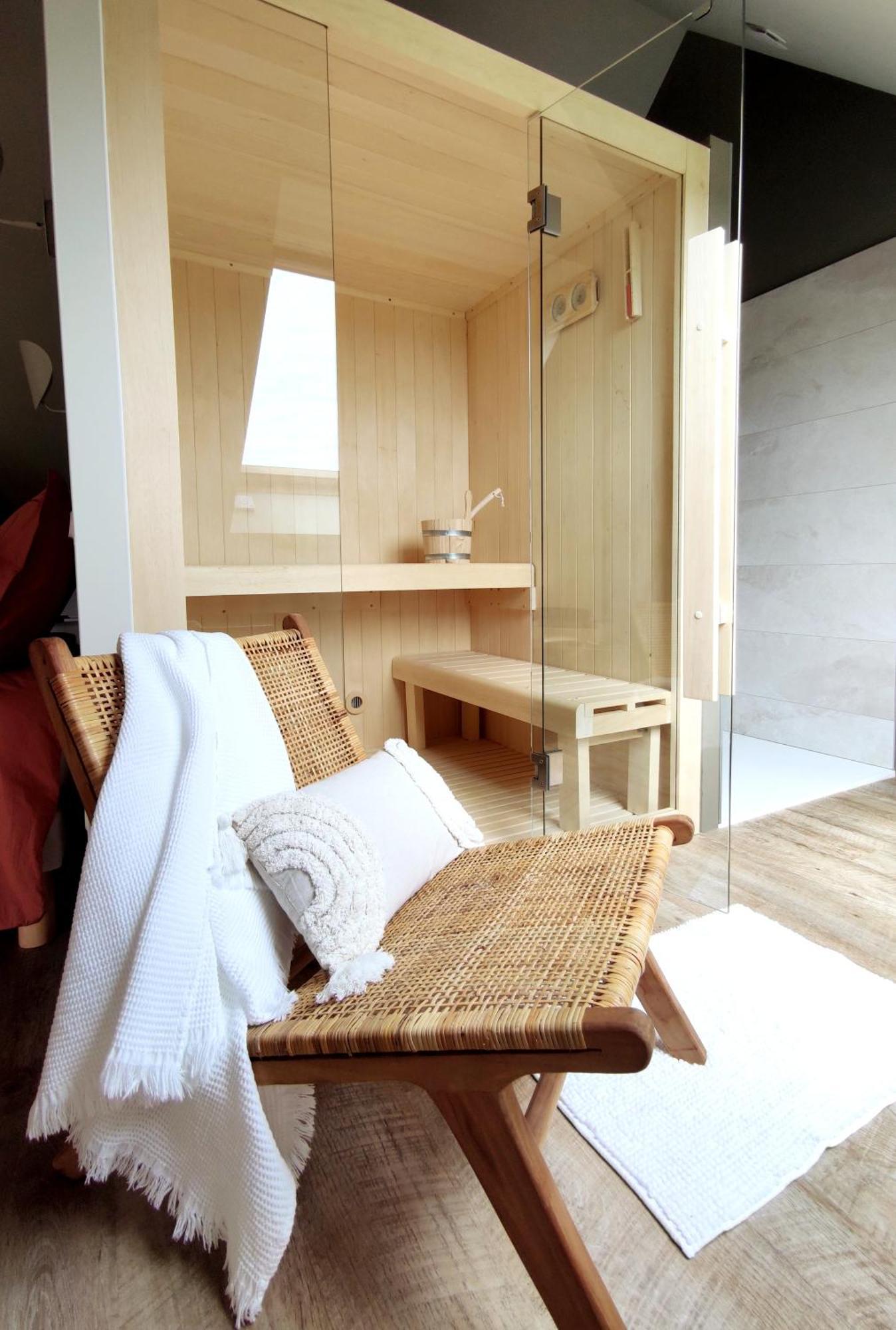 La Douce Halte - Gites Avec Spa Ou Sauna Saint-Ouen-Des-Toits Exterior photo